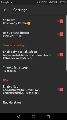 Sleep Time - Cycle Alarm Timer android App screenshot 0