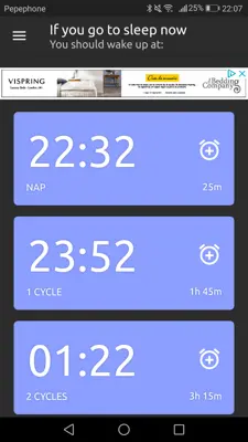 Sleep Time - Cycle Alarm Timer android App screenshot 8